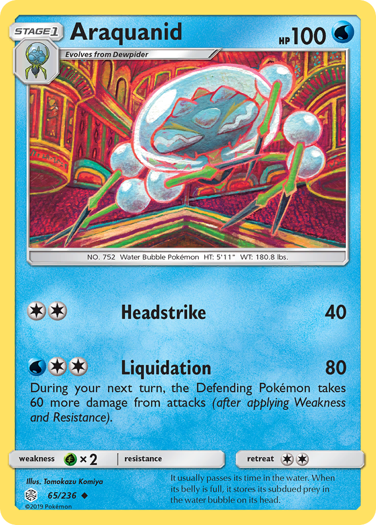 Araquanid (65/236) [Soleil et Lune : Éclipse Cosmique]