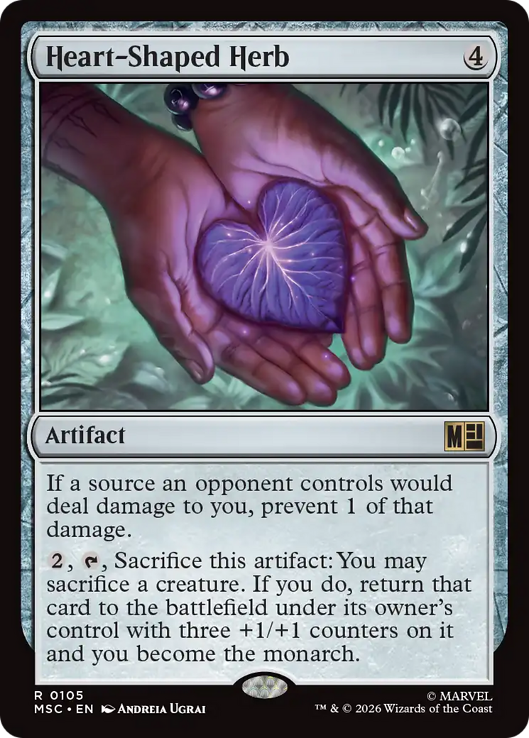 Heart-Shaped Herb (Surge Foil) [Marvel Super Heroes Commander]