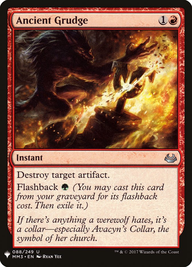Rancune ancestrale [Mystery Booster]