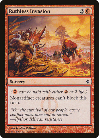 Invasion impitoyable [Nouvelle Phyrexia]