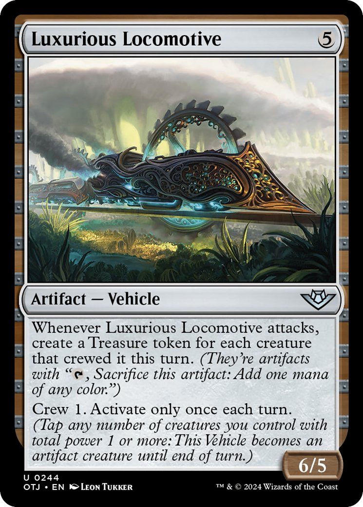 Locomotive luxueuse [Hors-la-loi de Croisetonnerre]