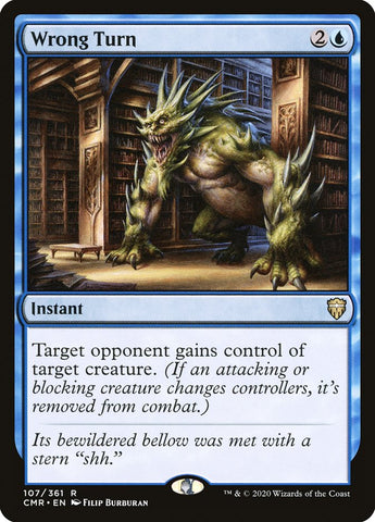 Mauvais virage [Commander Legends]