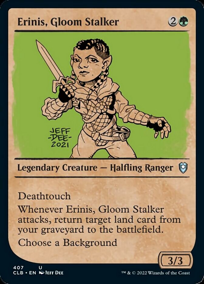 Erinis, traqueur sinistre (présentation) [Commander Legends: Battle for Baldur's Gate]
