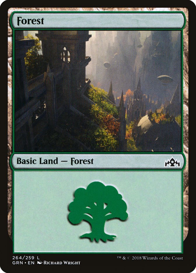 Forêt (264) [Guildes de Ravnica]