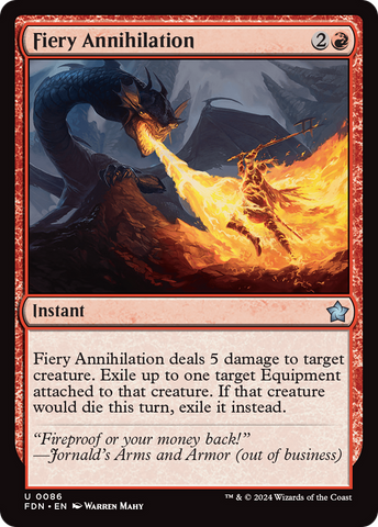 Aniquilación ardiente [Fundamentos]