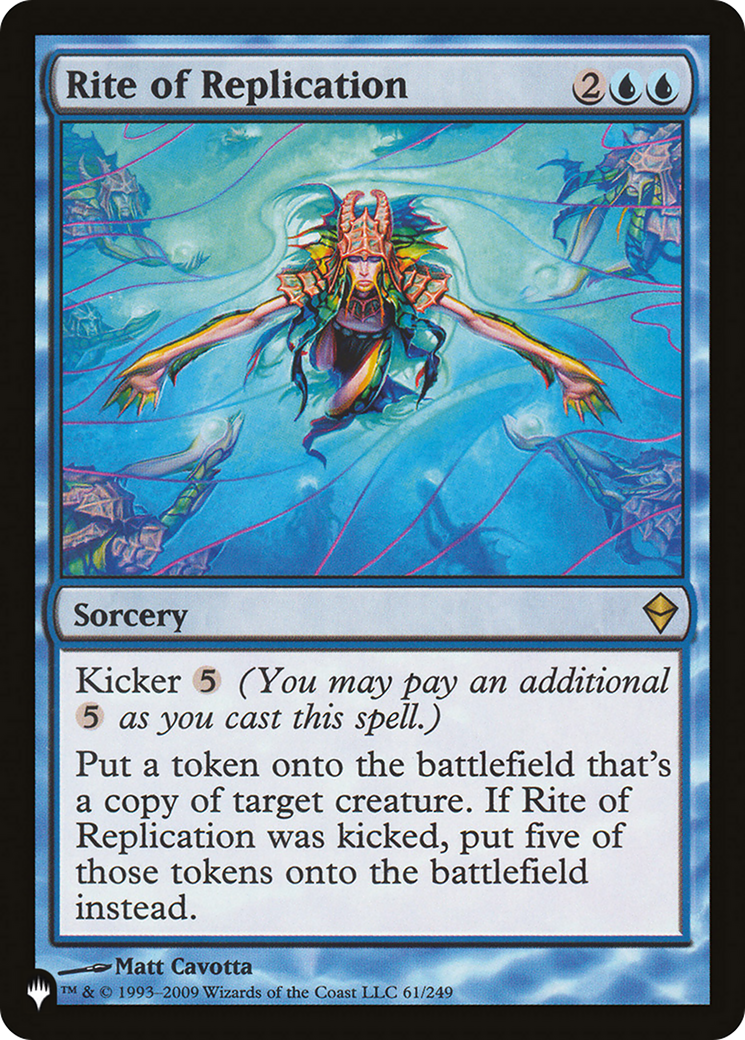Rito de replicación [The List]