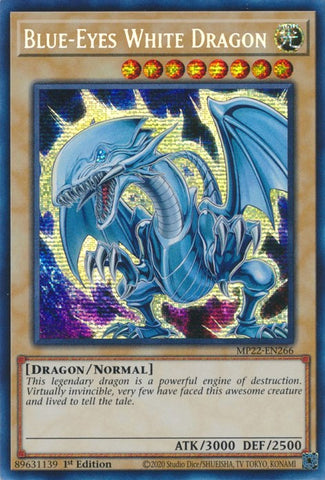 Dragon Blanc aux Yeux Bleus [MP22-FR266] Prismatic Secret Rare
