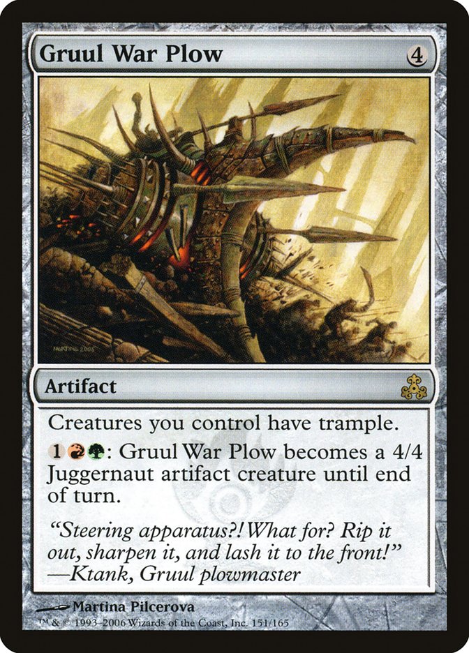 Charrue de guerre gruul [Le Pacte des Guildes]