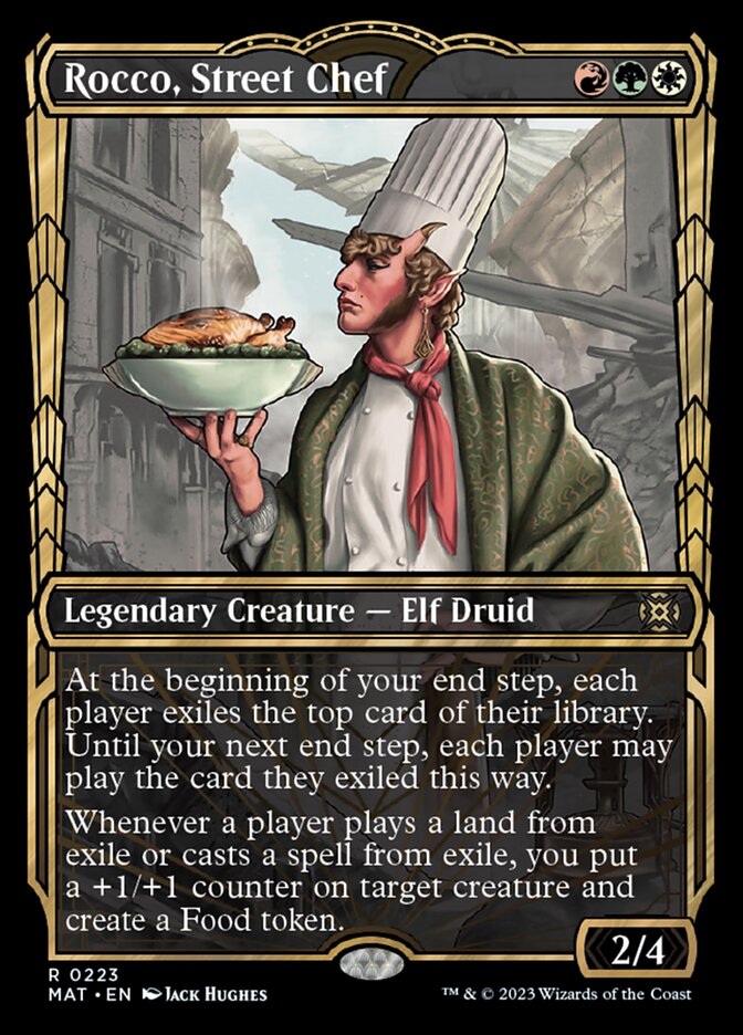 Rocco, chef de rue (Halo foil) [L'Investiture de la machine : La suite]