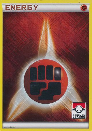 Energía Lucha (2011 Pokémon League Promo) [Cartas de Liga y Campeonato]