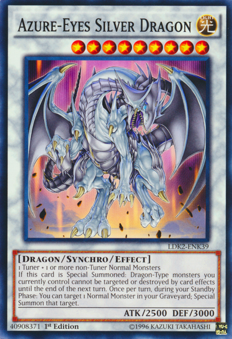 Dragon Argent aux Yeux Azur [LDK2-FRK39] Commune