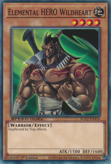 HÉROE Elemental Wildheart [SGX2-ENA10] Común