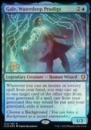 Gale, prodigio de Aguasprofundas [Commander Legends: Battle for Baldur's Gate Prerelease Promos]