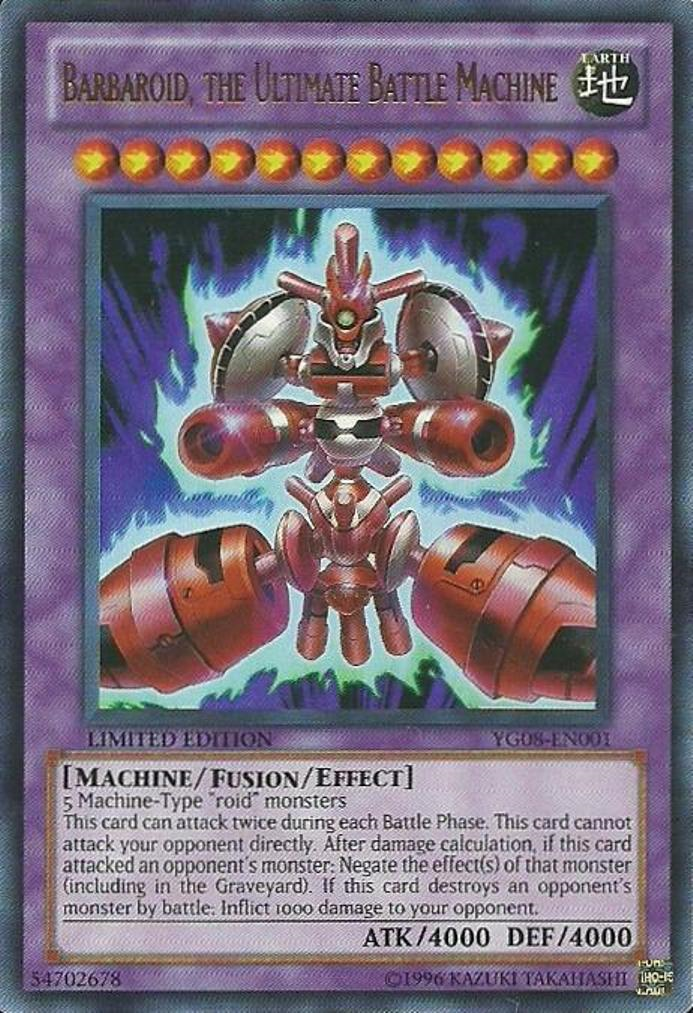 Barbaroïde, la Machine de Combat Suprême [YG08-FR001] Ultra Rare