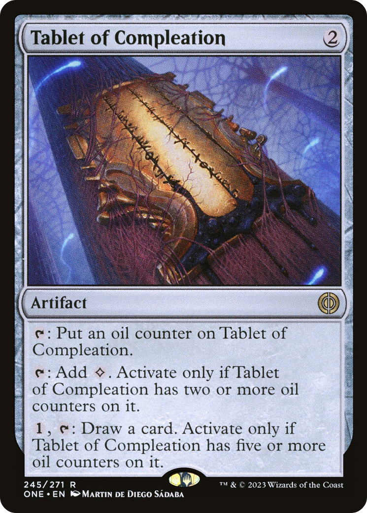 Tablette d'achèvement [Phyrexia : Tous seront un]