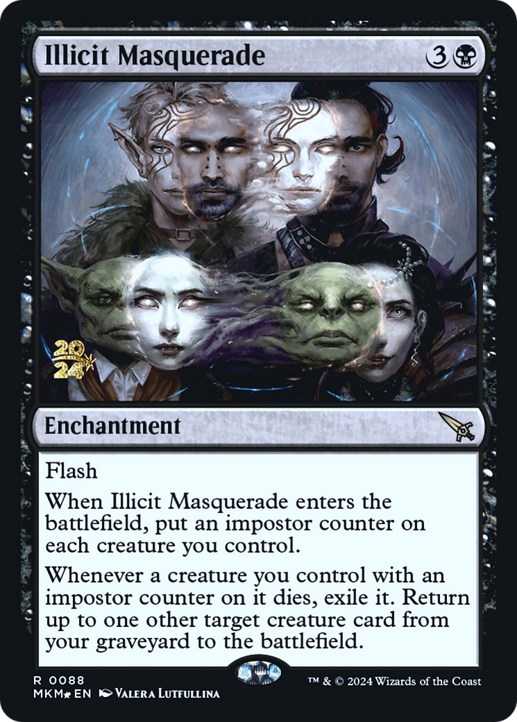 Mascarada ilícita [Sobres de Prerelease de Murders at Karlov Manor]