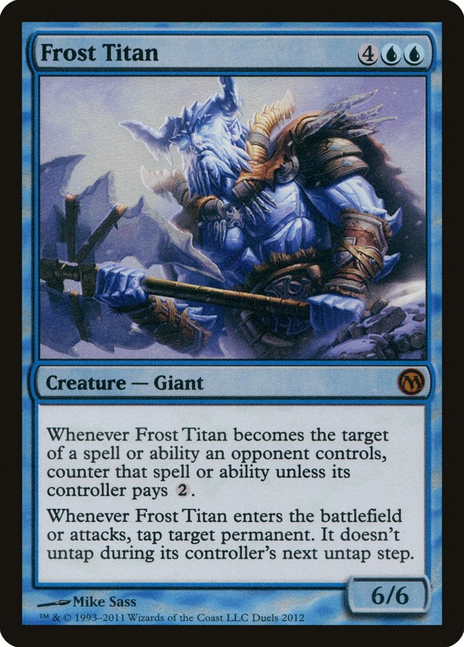 Titan de givre (Promos Duels of the Planeswalkers) [Duels of the Planeswalkers Promos 2011]