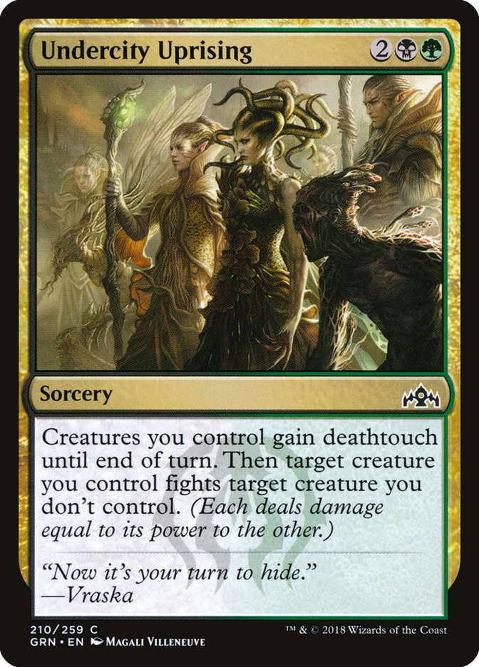 Soulèvement de la ville souterraine [Guilds of Ravnica]