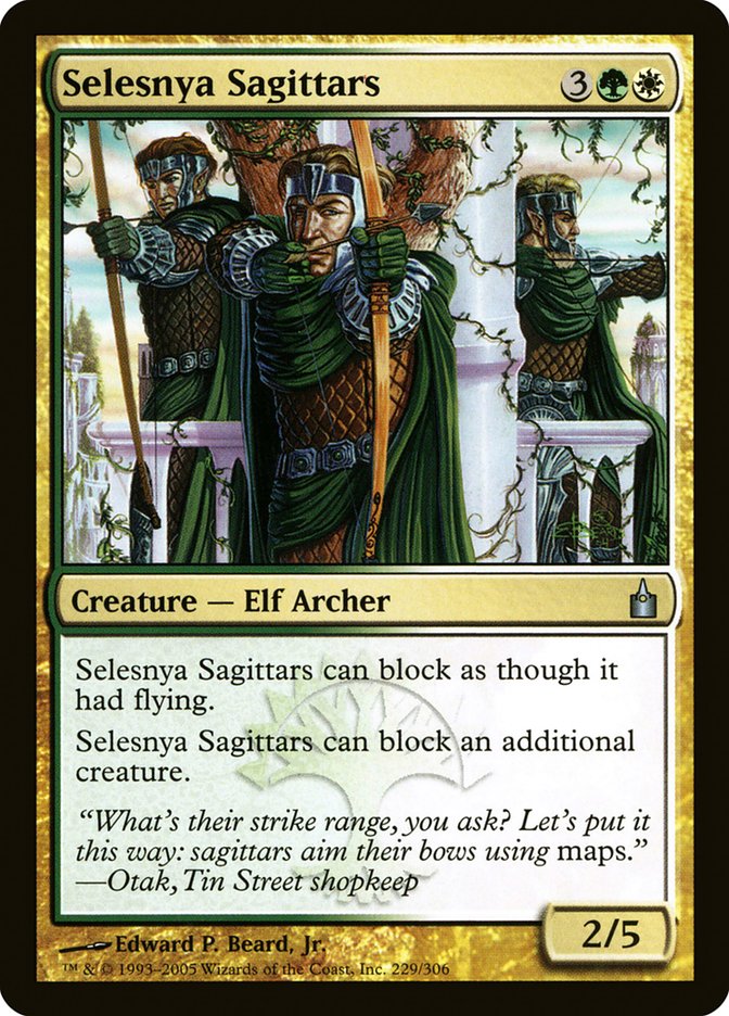 Sagittaires de Selesnya [Ravnica: Cité des Guildes]