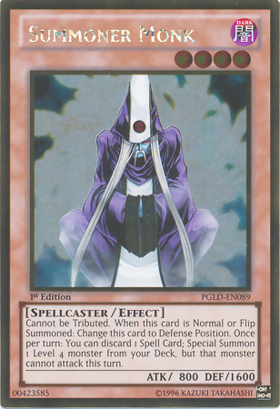 Moine Invocateur [PGLD-FR089] Gold Rare