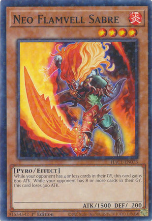 Sabre Flamvell Neo (Terminal Monde) [HAC1-FR073] Rare Parallèle