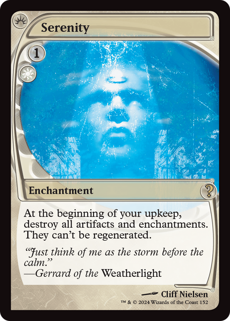 Sérénité (Vision du futur) [Booster mystère 2]