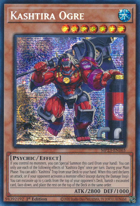 Kashtira Ogre [MP23-FR165] Secret Rare Prismatique