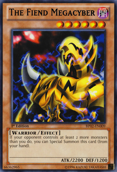 Le Démon Megacyber [BP02-FR009] Rare Mosaïque