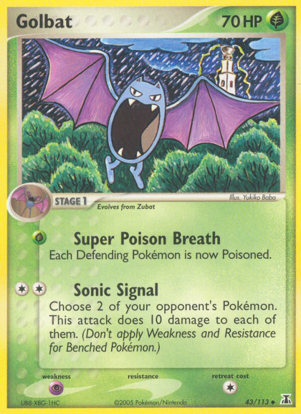 Golbat (43/113) [EX: Espèces Delta]