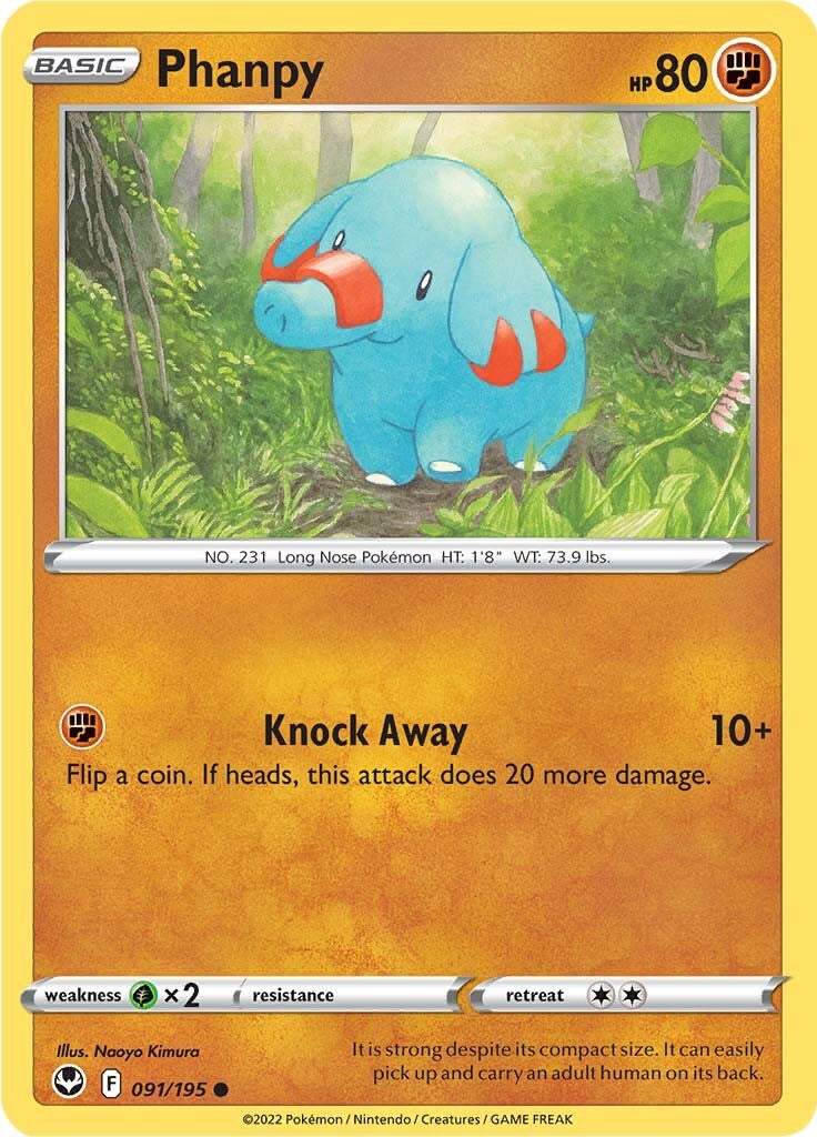 Phanpy (091/195) [Espada y Escudo: Tempestad Plateada]