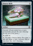 Relique d'Orazca [Donjons et Dragons : Les Aventures du Royaume Oublié Commander]