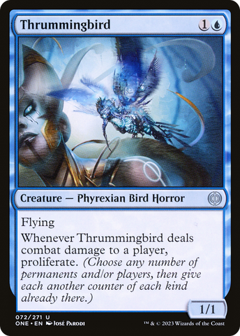 Colibrí Vibrante [Phyrexia: All Will Be One]