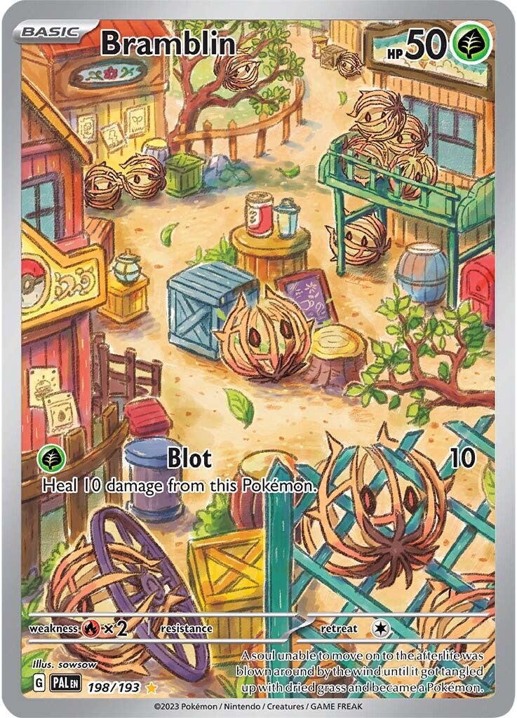 Bramblin (198/193) [Escarlata y Púrpura: Evolución en Paldea]