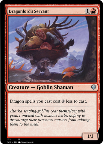 Serviteur du seigneur dragon [Decks de commandant de départ]