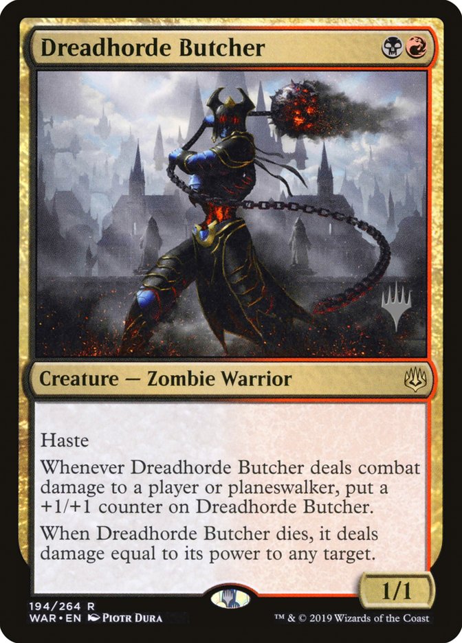 Boucher de l'effroi (Promo Pack) [Promos La guerre des Planeswalkers]