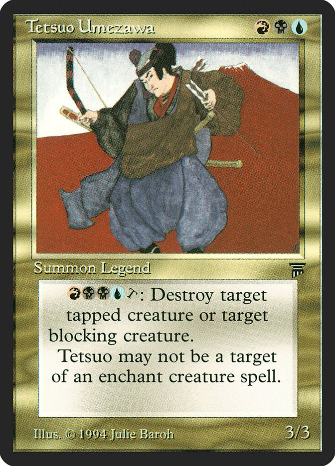 Tetsuo Umezawa [Légendes]