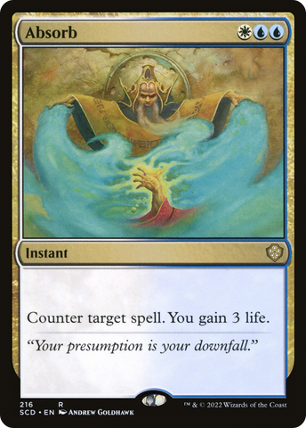 Absorber [Decks de Commandant pour Débutants]