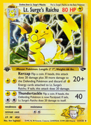Raichu de Lt. Surge (11/132) [Gym Challenge 1.ª edición]