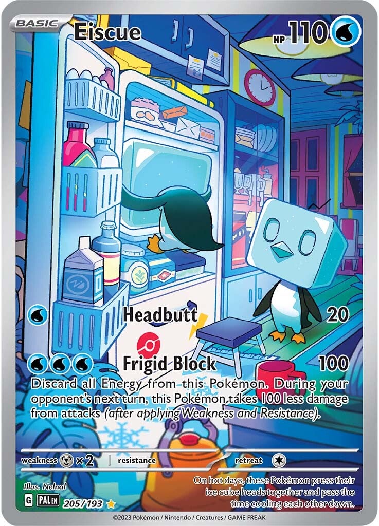 Eiscue (205/193) [Escarlata y Púrpura: Evolución en Paldea]