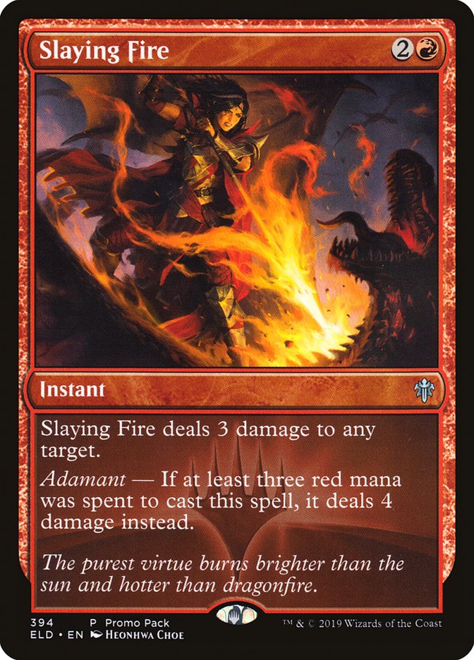 Matanza ígnea (Paquete promocional) [Promos de Trono de Eldraine]