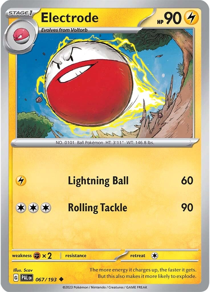 Electrode (067/193) [Escarlata y Púrpura: Evolución en Paldea]