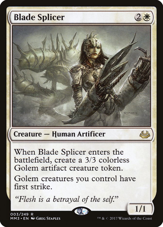 Escindecuchillas [Modern Masters 2017]