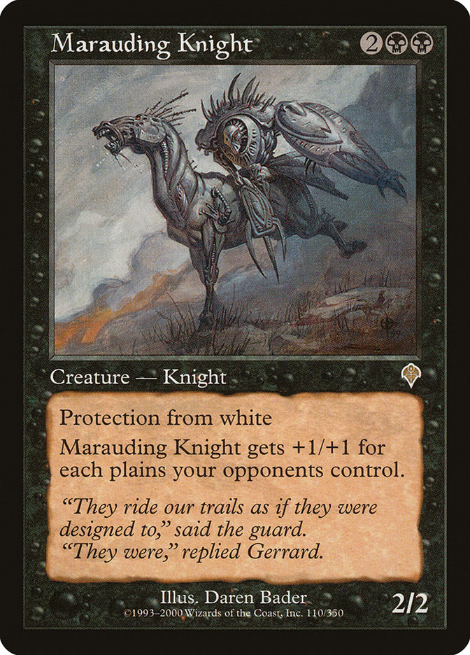 Chevalier maraudeur [Invasion]