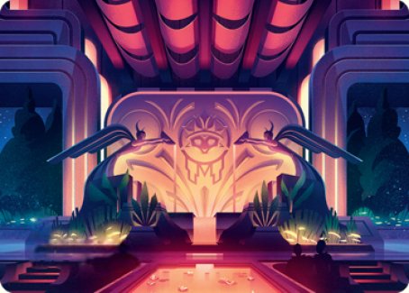 Jardin de Jetmir 2 Carte d'art [Série d'illustrations Rues de la Nouvelle-Capenna]