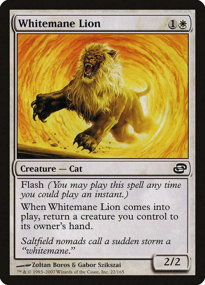 Lion crinière blanche [Chaos planaire]