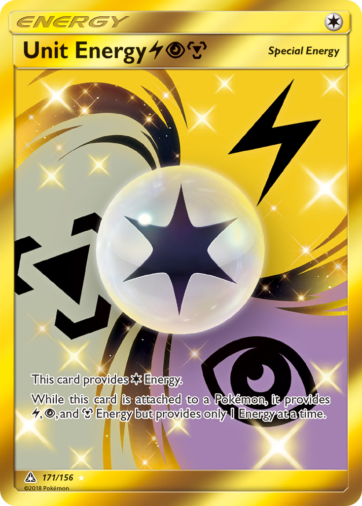 Énergie Unitaire (171/156) (Éclair, Psy, Métal) [Soleil et Lune : Ultra-Prisme]