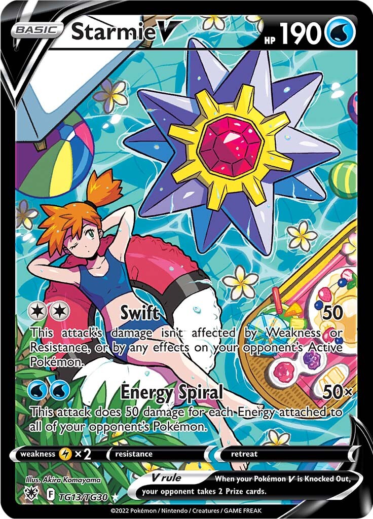 Starmie V (TG13/TG30) [Espada y Escudo: Resplandor Astral]
