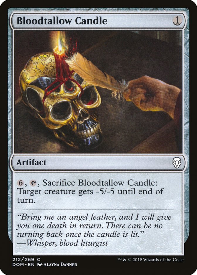 Chandelle de suif sanglant [Dominaria]