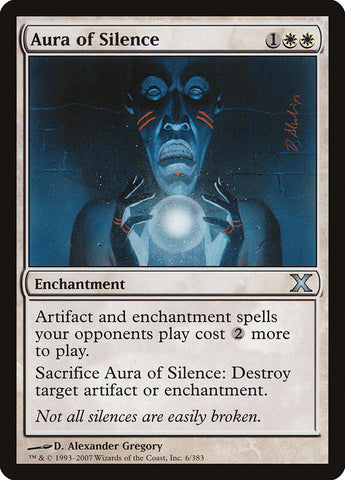 Aura de silence [Dixième édition]