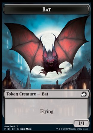 Ficha de Murciélago [Innistrad: Cacería de Medianoche Fichas]
